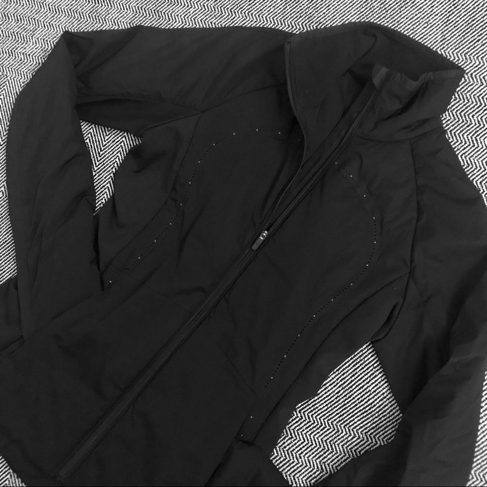 LULULEMON light weight parka jacket/4/ black